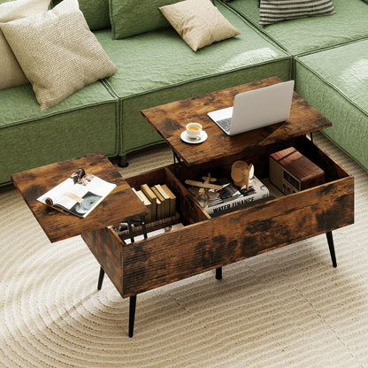 Goflame Lift Top Coffee Table for Living Room