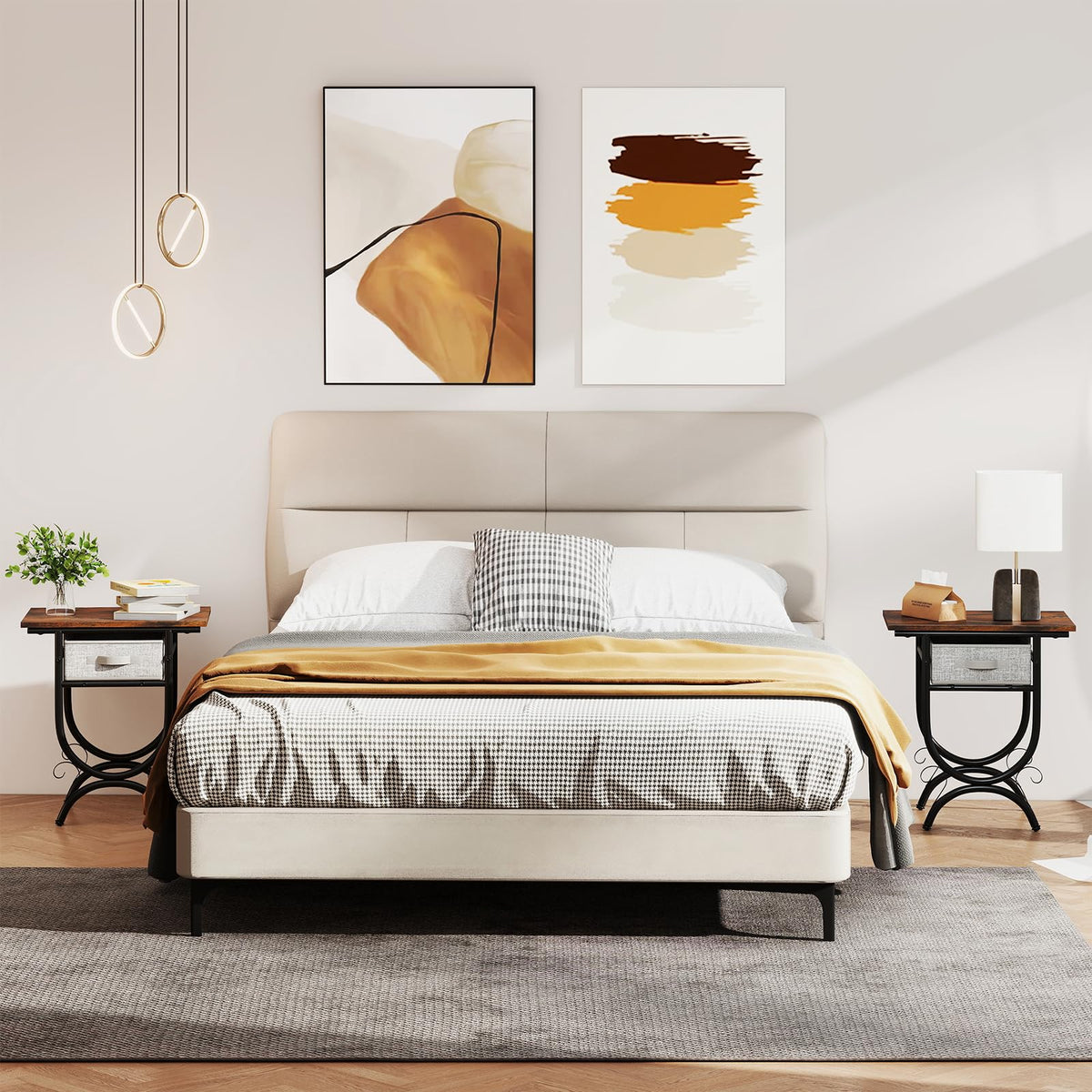 Goflame Nightstand Set of 1/2