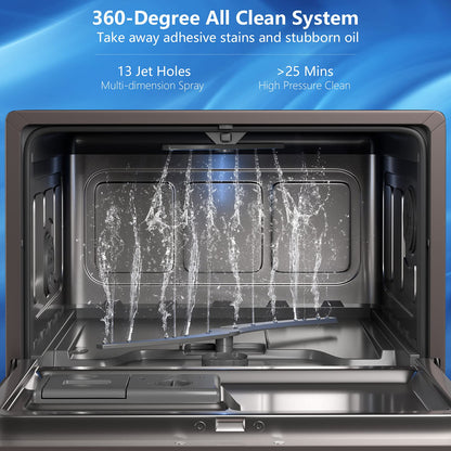 GOFLAME Countertop Dishwasher Portable for Homes