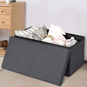 Goflame Folding Storage Ottoman 30 Inches W/ Lift Top