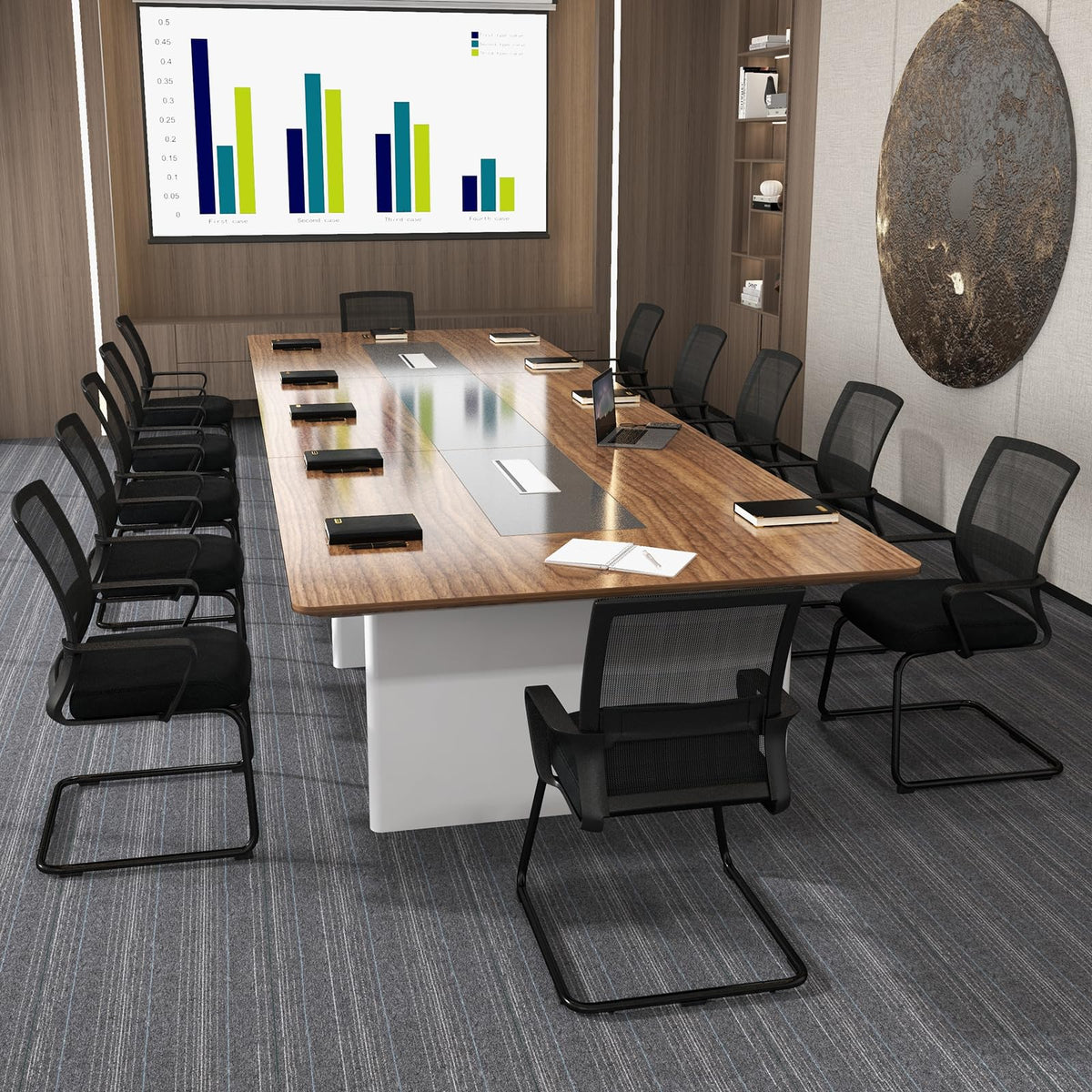 GOFLAME Office Guest Chair for Reception Conference Room