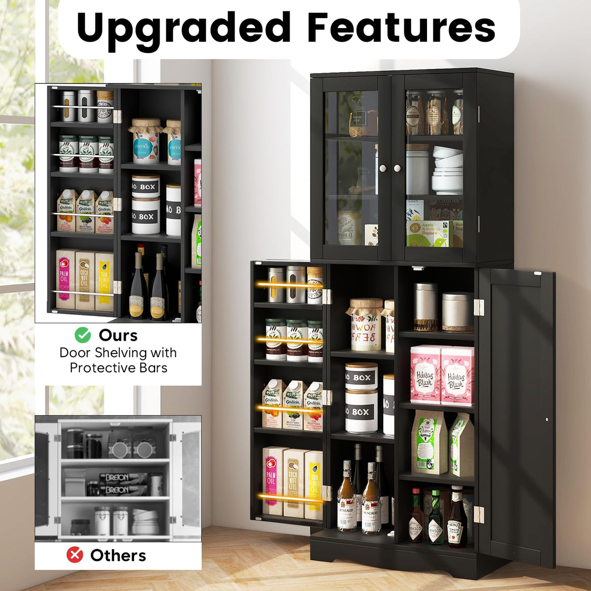 Goflame Pantry Organizers and Storage