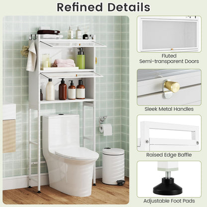 Goflame Over The Toilet Storage Cabinet for Restroom