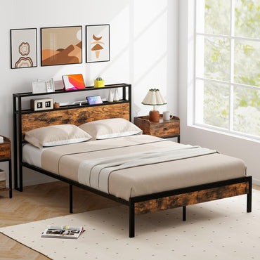 Goflame Full Size Bed Frame