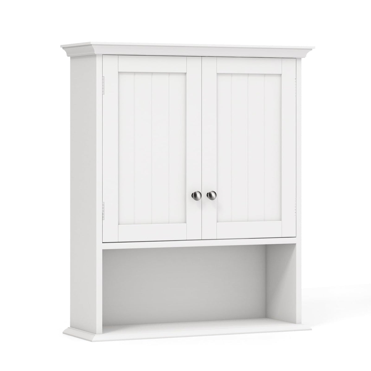 Goflame Wall Mounted Medicine Cabinets - Above Toilet Bathroom Cabinet with Adjustable Shelf