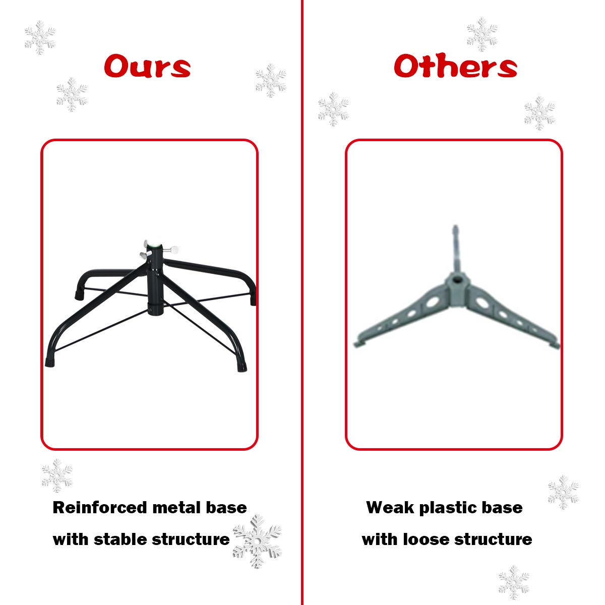 Goflame Pre-Lit Fiber Optic Artificial Christmas Tree - GoflameUS