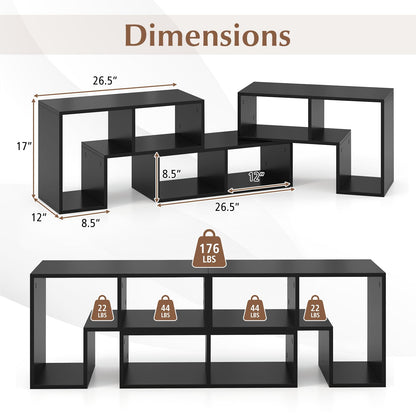 Goflame Free-Combination TV Stand for Bedroom - Entertainment Center for 50 55 60 65 Inch TV