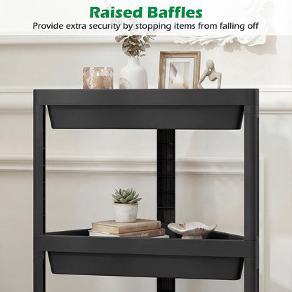 Goflame 3-Tier Corner Shower Caddy 2-Pack with Detachable Design
