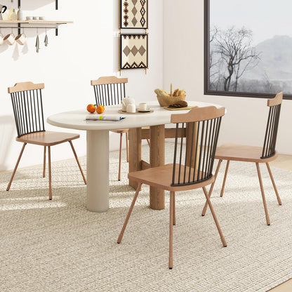 Goflame Windsor Dining Chairs