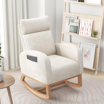 Goflame Rocking Chair Nursery for Living Room