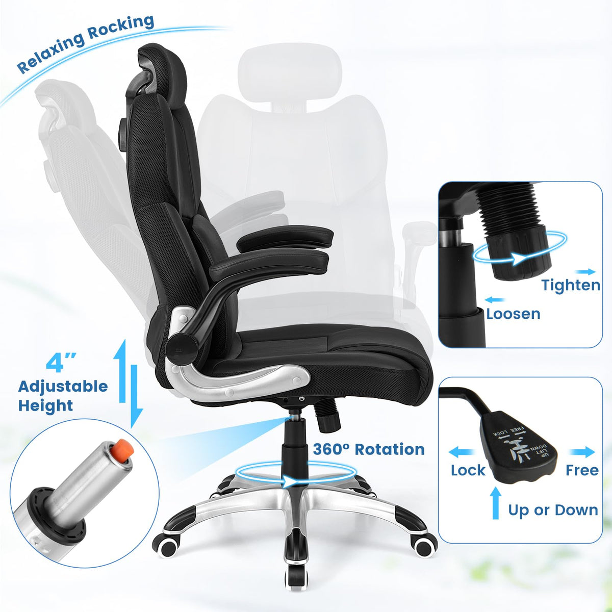 Goflame Executive Office Chair