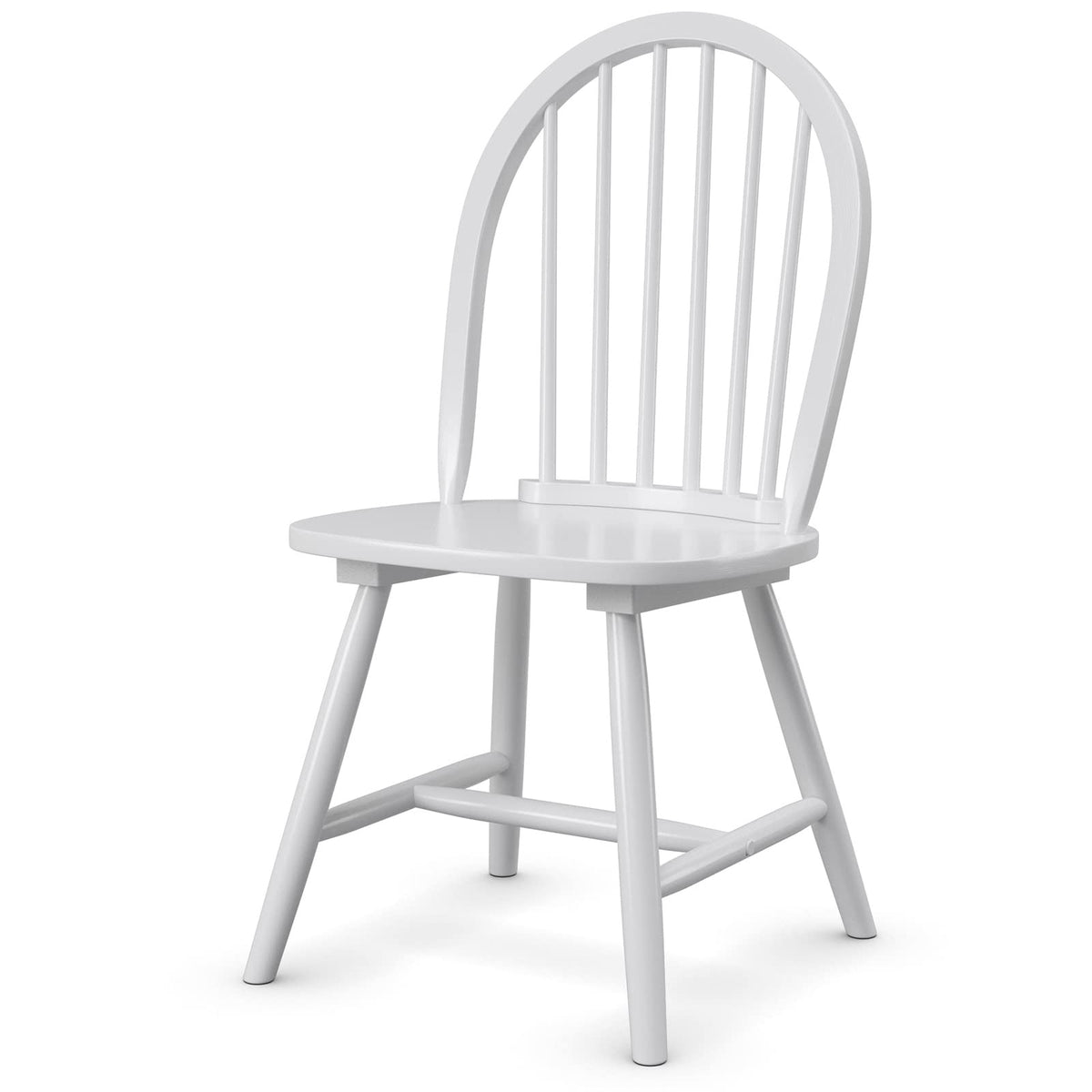 Goflame Wood Dining Chairs, French Country Armless Spindle Back Dining Chairs