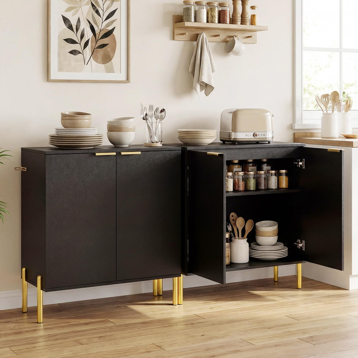 GOFLAME Sideboard Buffet Cabinet with Storage