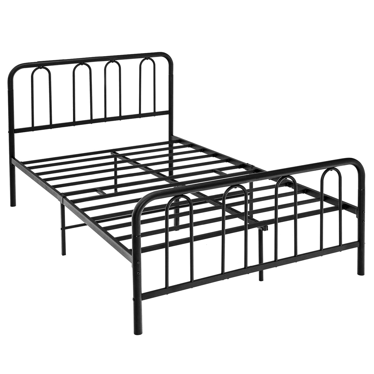 Goflame Full Size Metal Bed Frame, Modern Bed Frame