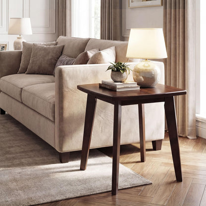Goflame Modern Square Side Table Set of 1/2