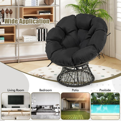 Goflame Swivel Oversized Living Room Chair