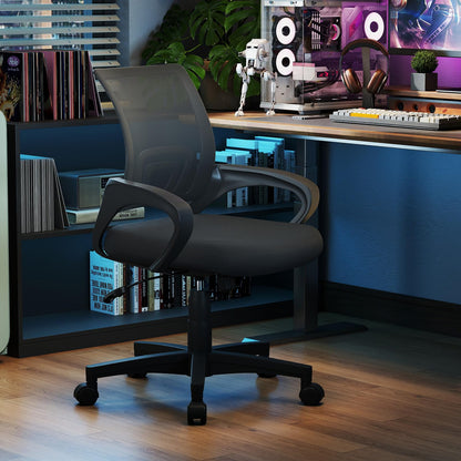 Goflame Ergonomic Mesh Office Chair | Mid-Back Computer Chair with Breathable Backrest