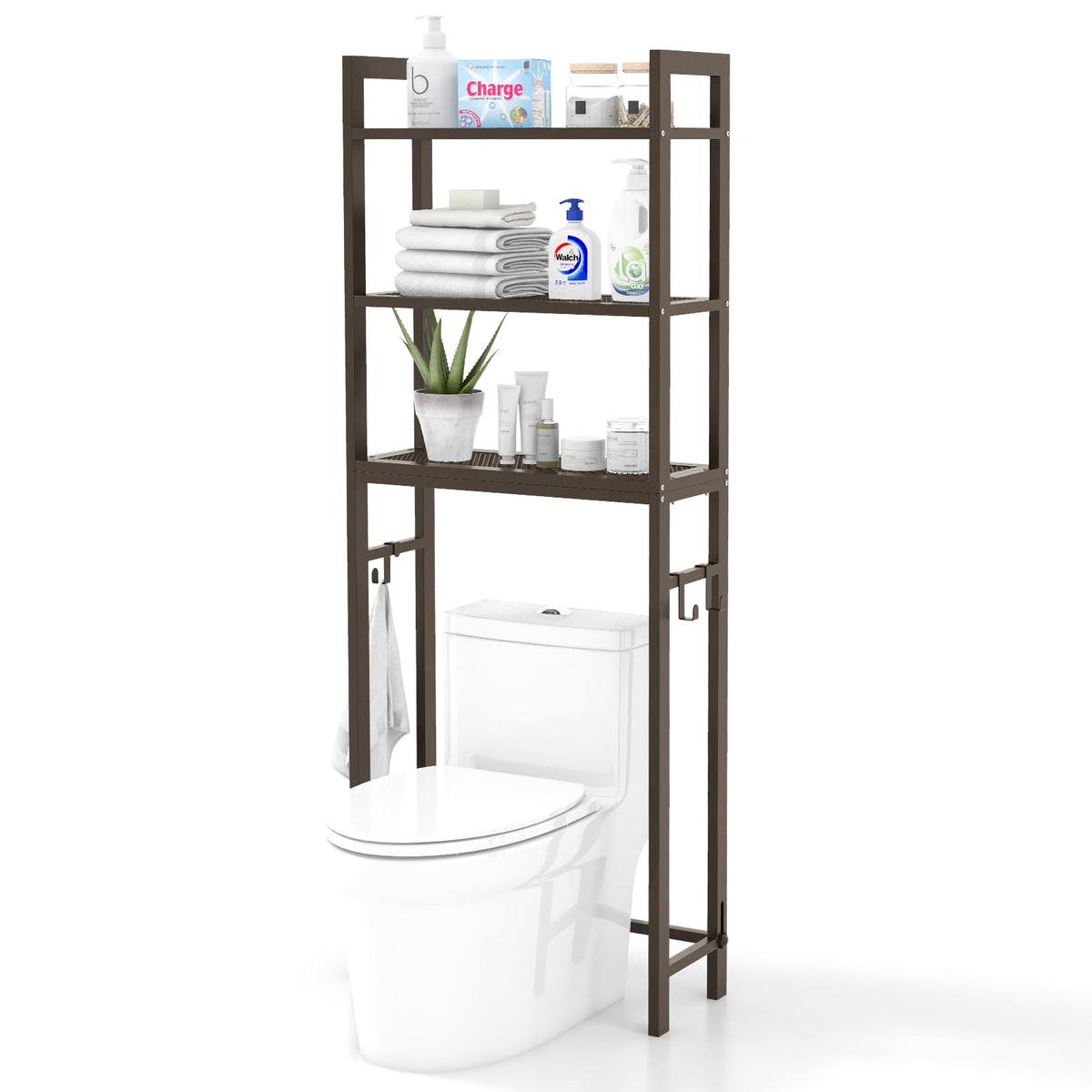 Goflame Over The Toilet Storage Shelf