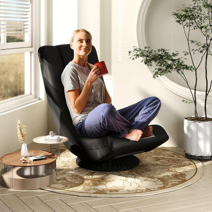 Goflame Floor Chair with Back Support, 4-Position Adjustable Back, Lazy Sofa Chair, Meditation Chair