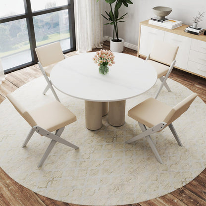 Goflame Wooden Dining Chairs