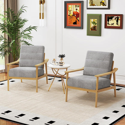 Goflame Mid Century Modern Accent Chair