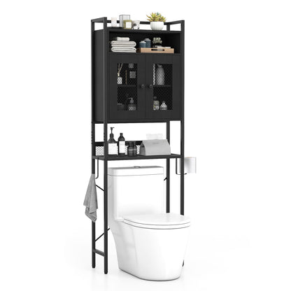 Goflame Over The Toilet Storage Cabinet for Laundry Room
