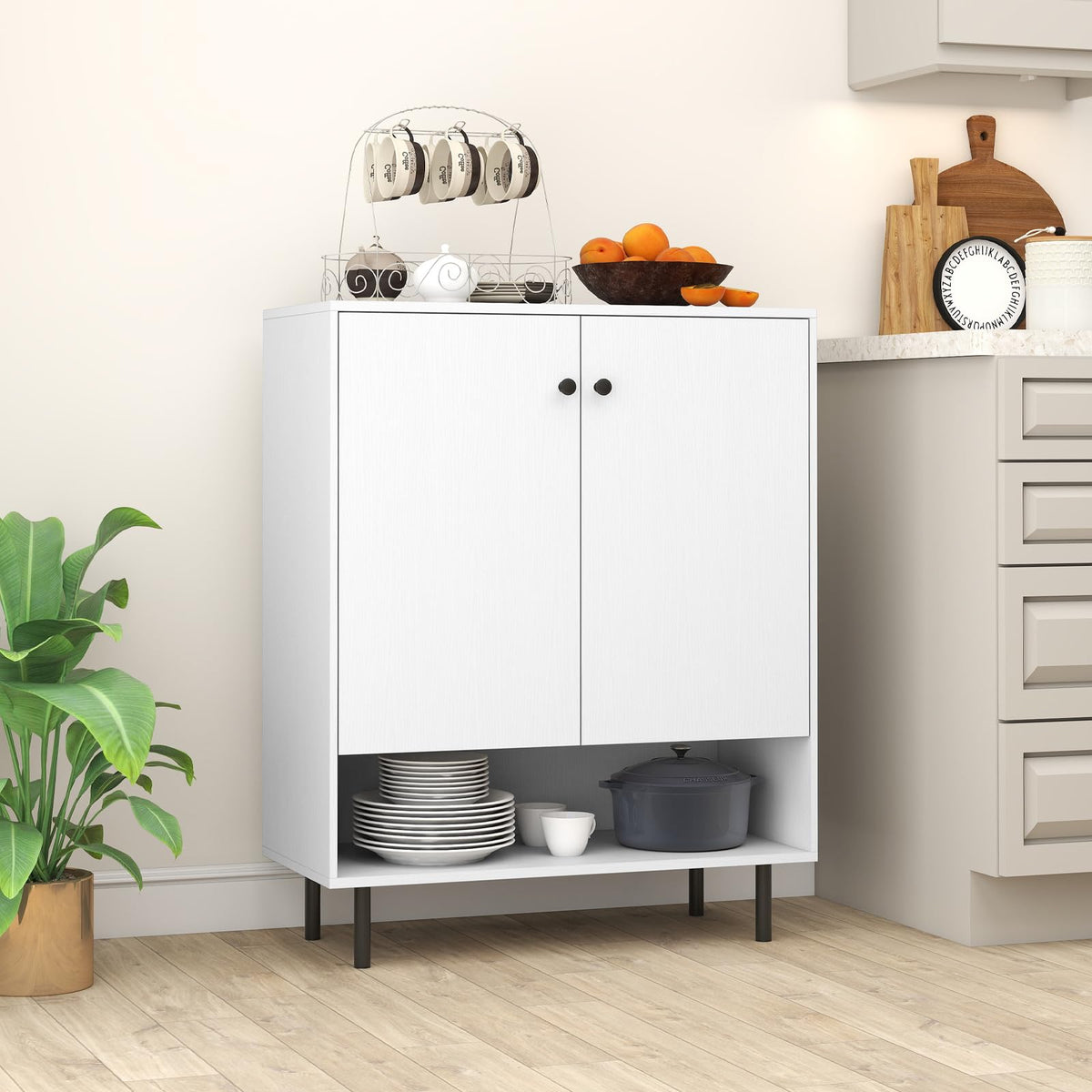 Goflame Sideboard Buffet Cabinet