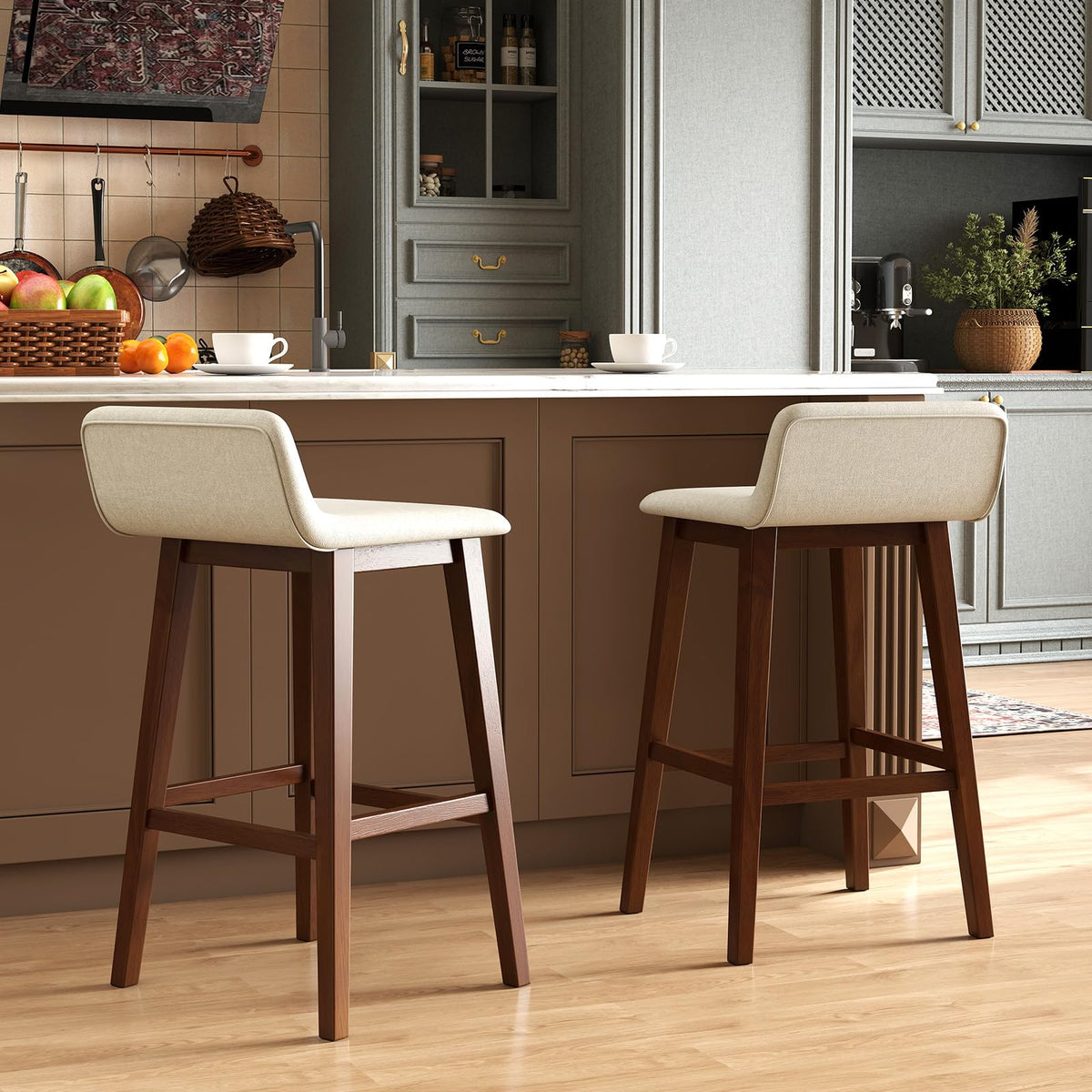 Goflame 29" Bar Stools Set of 2/4