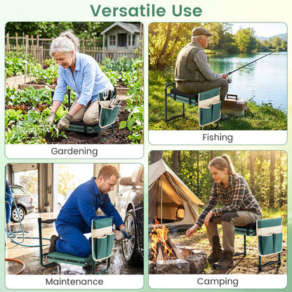 Goflame Garden Kneeler and Seat for Seniors Women Men