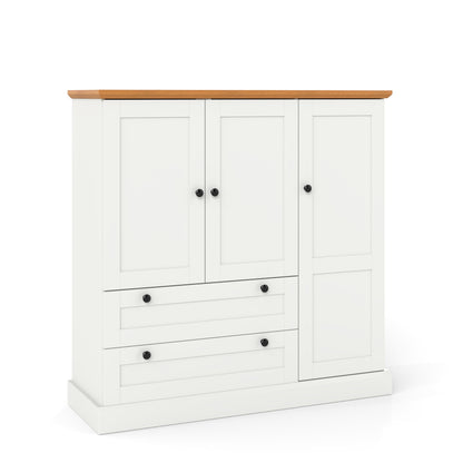 Goflame Buffet Cabinet with Storage for Coffee Bar Dining Living Room Entryway