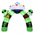 9.8 FT/ 300 CM Alien Halloween Inflatable Archway w/ Lights