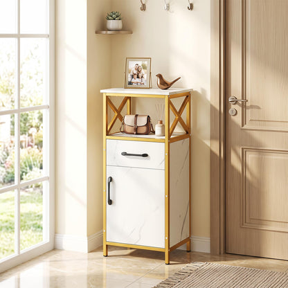 Goflame Bathroom Storage Cabinet with Drawer