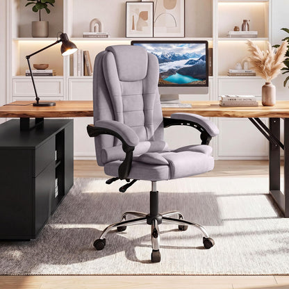 Goflame Office Executive Chair | Ergonomic Big High Back Computer Chair with Linkage Armrests