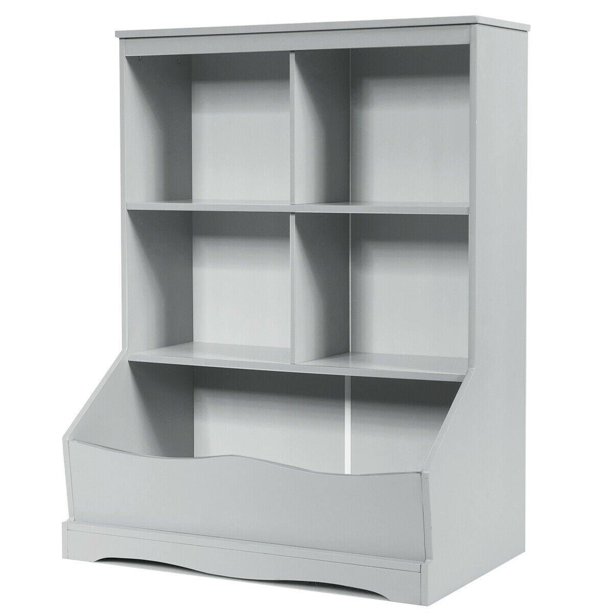 3 Shelf 4 Cube Units, Storage Bins Cubbies for Kids????? Collections - Goflameus